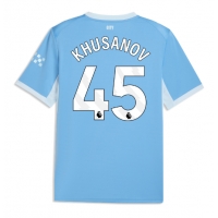 Camisa de Futebol Manchester City Abdukodir Khusanov #45 Equipamento Principal 2026-27 Manga Curta